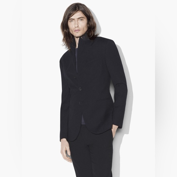 John Varvatos Tonal Jacquard Skull Pin jacket. Size EU 52 USA 42. MSRP $1598
